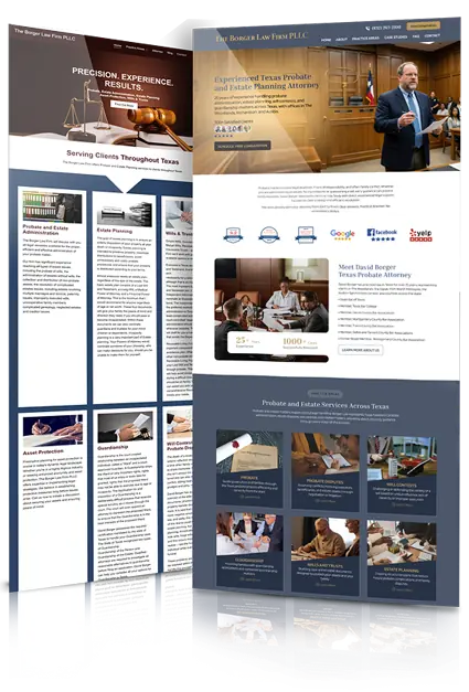 Personal Injury Law Firm Mockup