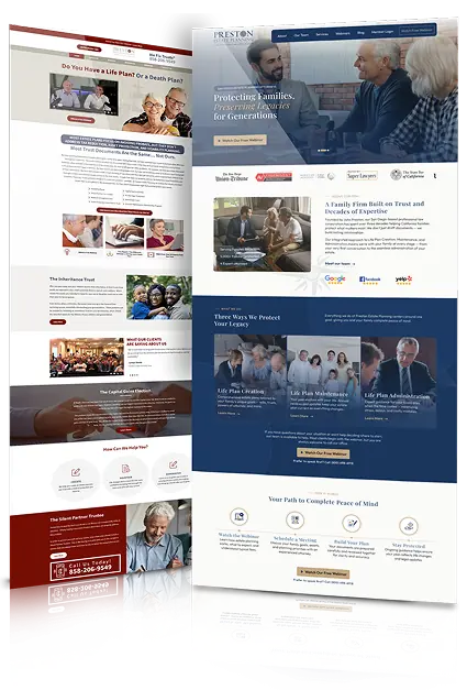 Corporate Law Firm Mockup
